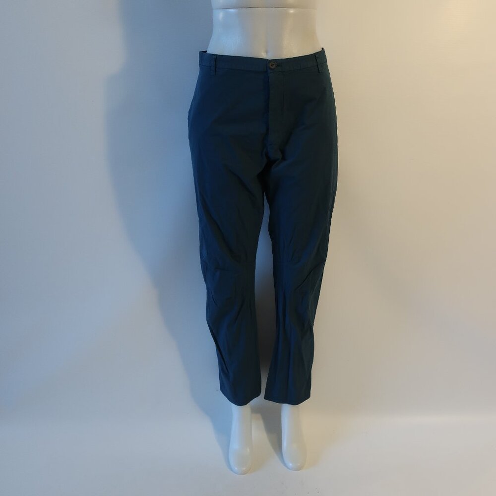 Mens Jeanne Lanvin Teal Blue Pants EUR 52/US 42